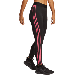 adidas Loungewear Essentials 3-Streifen Leggings Damen 095A - black/pulmag XS