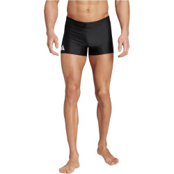 adidas Solid Boxer-Badehose Herren 095A - black/white 2 (XS)