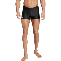 adidas Solid Boxer-Badehose Herren IA7091 - black/white 4 (S)