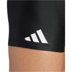 adidas Solid Boxer-Badehose Herren 095A - black/white 6 (M)
