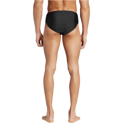 adidas Solid Badehose Herren IA7086 - black/white 4 (S)