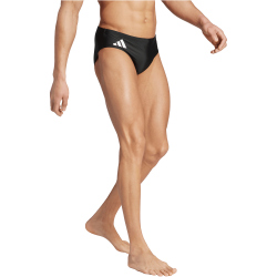 adidas Solid Badehose Herren IA7086 - black/white 4 (S)