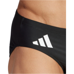 adidas Solid Badehose Herren IA7086 - black/white 4 (S)