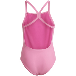 adidas Big Logo Badeanzug Kinder AEXV - pnkfus/broyal 128