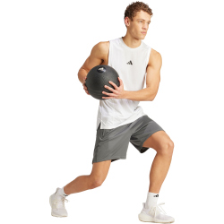 adidas Train Essentials All Set Training Shorts Herren AA2V - grefiv/white XL