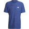 adidas Train Essentials Stretch Trainingshirt Herren IA3901 - dark blue/black/white S