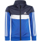 adidas Tiberio 3-Streifen Colorblock Shiny Trainingsanzug Kinder AA35 - legink/white/selubl 110