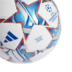 adidas UEFA Champions League Gruppenphase 2023/24 Fu&szlig;ball Herren 001A - white/silvmt/brcyan/s 5