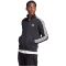 adidas Essentials 3-Streifen 1/4-Zip Sweatshirt Herren 095A - black XS