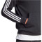 adidas Essentials 3-Streifen 1/4-Zip Sweatshirt Herren 095A - black XS