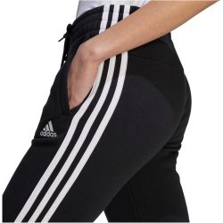 adidas Essentials 3-Streifen Jogginghose Damen 095A - black/white XS/S