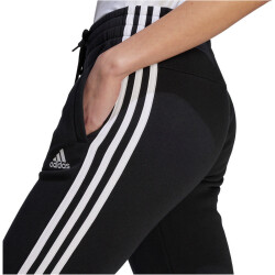 adidas Essentials 3-Streifen Jogginghose Damen 095A - black/white S