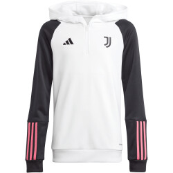 adidas Juventus Turin Tiro 23 Hoodie Kinder 001A - white 140