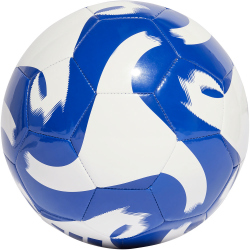 adidas Tiro Club Fußball 001A - white/royblu 5