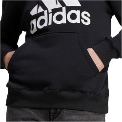 adidas Essentials Big Logo Regular Hoodie Damen 095A - black/white XS