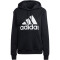 adidas Essentials Big Logo Regular Hoodie Damen 095A - black/white XS