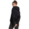 adidas Essentials Big Logo Regular Hoodie Damen 095A - black/white XS