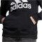 adidas Essentials Big Logo Regular Hoodie Damen 095A - black/white XS