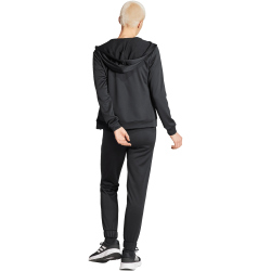 adidas Linear Trainingsanzug Damen 095A - black/white XXS