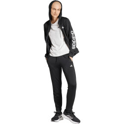 adidas Linear Trainingsanzug Damen 095A - black/white XL