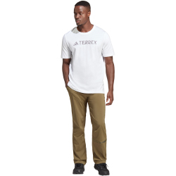 adidas TERREX Classic Logo T-Shirt Herren 001A - white S