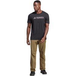 adidas TERREX Classic Logo T-Shirt Herren 095A - black S