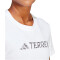 adidas TERREX Classic Logo T-Shirt Damen 001A - white XS