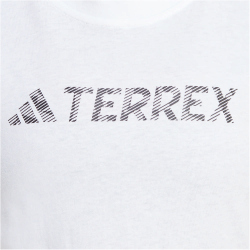 adidas TERREX Classic Logo T-Shirt Damen 001A - white S