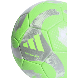 adidas Tiro League Thermally Bonded Fußball HZ1296 - solar green/silver met./white 5