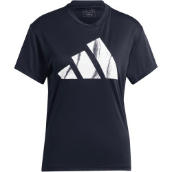 adidas Run It Brand Love Laufshirt Damen 095A - black S
