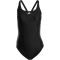 adidas 3-Streifen Colorblock Badeanzug Damen 095A - black/carbon 40
