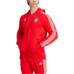 adidas FC Bayern München DNA Kapuzenjacke Herren 013A - red S
