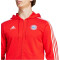 adidas FC Bayern München DNA Kapuzenjacke Herren 013A - red M