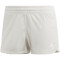 adidas Pacer Knit Shorts Damen ADB3 - orbgry/white S
