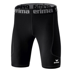 erima Elemental Tight kurze Funktionshose Kinder black 128