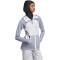 adidas TERREX Tech Flooce Hooded Hiking Fleecejacke Damen AESU - sildaw/silvio S