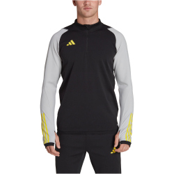 adidas Tiro 23 Competition Trainingsshirt Herren 095A - black/tmlggr/impyel S