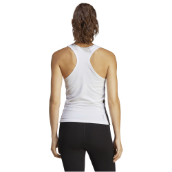 adidas AEROREADY Train Essentials Regular Tanktop Damen 001A - white/black XL