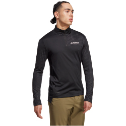 adidas TERREX Multi 1/2-Zip Sweatshirt Herren 095A - black S