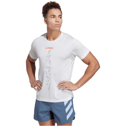 adidas TERREX Agravic Trailrunning T-Shirt Herren 001A - white XL