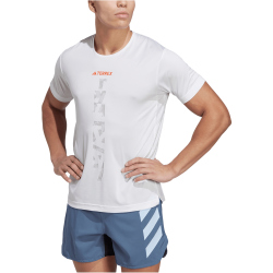 adidas TERREX Agravic Trailrunning T-Shirt Herren 001A - white XL