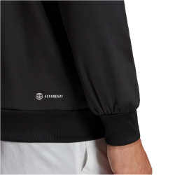 adidas 3-Streifen Knit Tennisjacke Herren 095A - black M