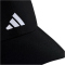 adidas Running Essentials Aeroready Six-Panel Baseball Cap HT6353 - black/matte silver 58 - 60 cm