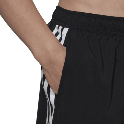 adidas 3-Streifen CLX Badeshorts Herren 095A - black/white XS