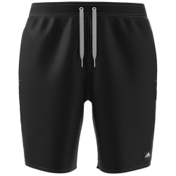 adidas 3-Streifen CLX Badeshorts Herren 095A - black/white XS