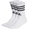 3er Pack adidas 3-Streifen Cushioned Crew Retro-Socken 001A - white/black 28-30