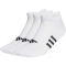 3er Pack adidas Performance Light Low-Cut Sportsocken Herren 001A - white/white/white 43-45