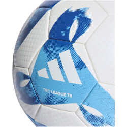 adidas Tiro League Thermally Bonded Fußball 001A - white/royblu/ltblue 4