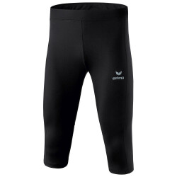 erima Performance 3/4 Laufhose Kinder schwarz 128