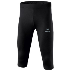 erima Performance 3/4 Laufhose Kinder schwarz 152